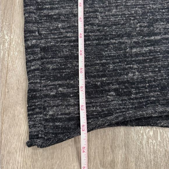 Zara Knit Sleeveless V-Neck Jumpsuit Women Size Medium Gray Linen Blend Pockets - Picture 14 of 16